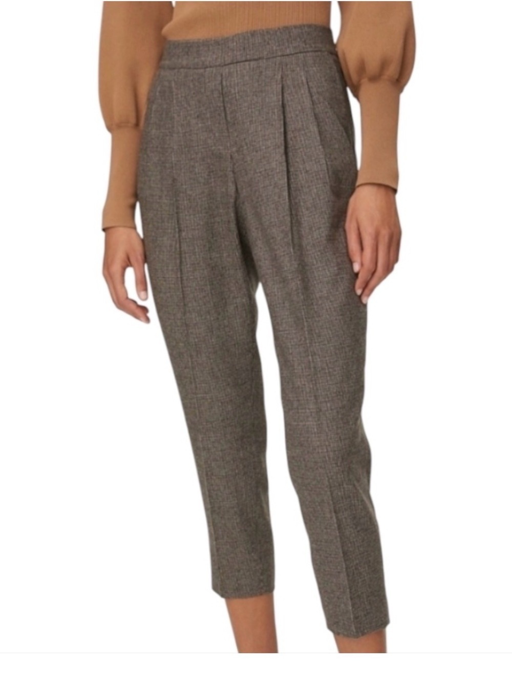 Babaton(Aritzia) cohen pants cashmere blend- Brown